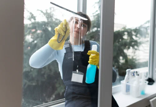 Nettoyage de vitres intérieures et extérieures à Saint-Étienne-le-Molard